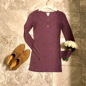 Purple Long Sleeve Shirt